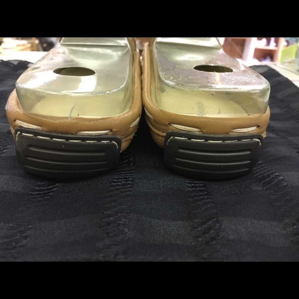 Enzo Angiolini Ajenaeo Leather Loafer Mules 7.5 M - Picture 5 of 7